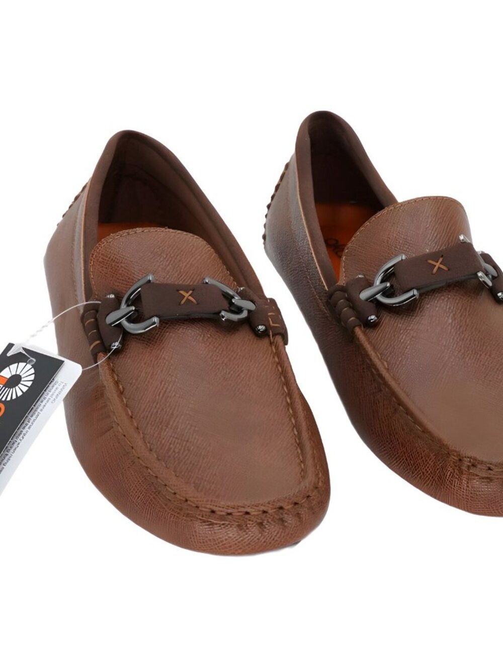 Akademiks Men's Dover Driving Loafers Tan Brown 7M